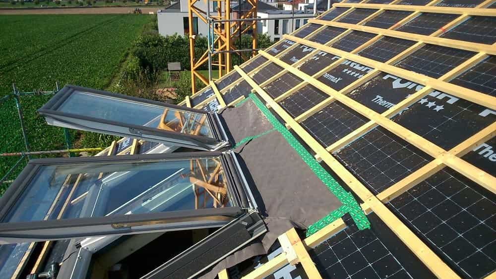 8. Einbau von Dachflächenfenstern in einem Steildach